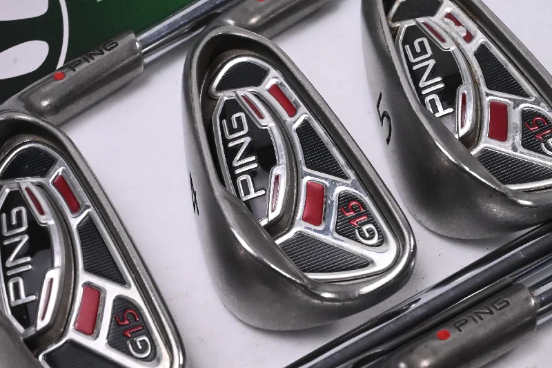 Effortless Comfort Ping G15 Irons / 3-PW+SW / Red Dot / Regular Flex Ping AWT Steel Shafts Effortless Comfort Ping G15 Irons / 3-PW+SW / Red Dot / Regular Flex Ping AWT Steel Shafts