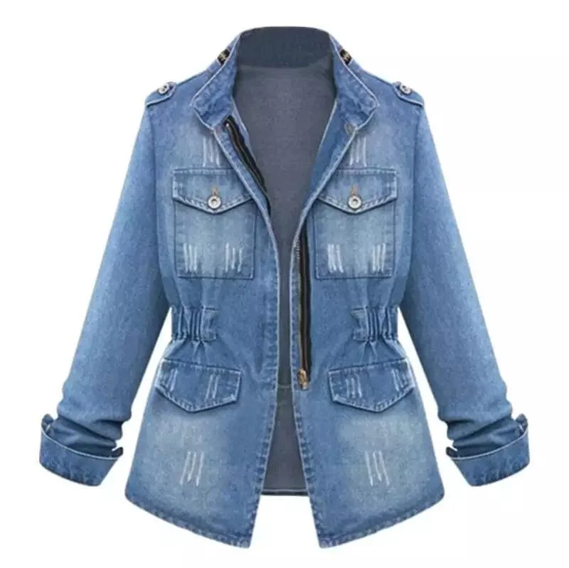 Comfy Layers Sophia Luxe Denim jacket