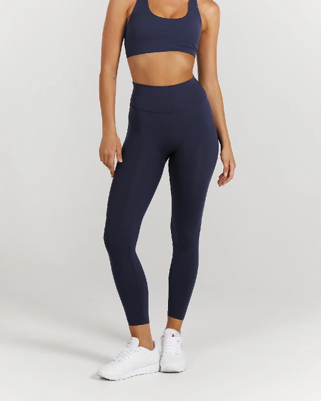 Casual Comfort LUXE LEGGINGS 24" - DEEP NAVY