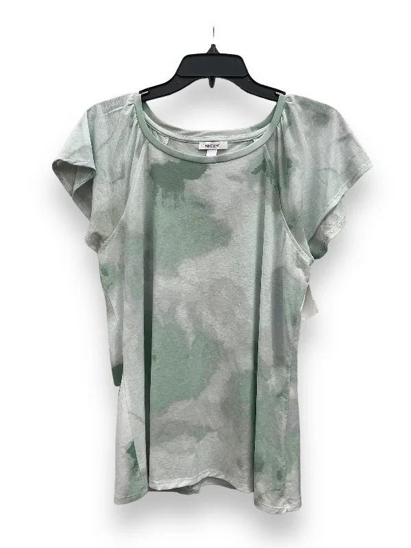Cozy Knits Green Top ss Nine West, Size L