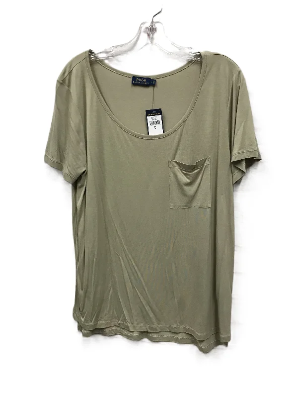 Casual Chic Looks Top Short Sleeve Basic By Polo Ralph Lauren  Size: L